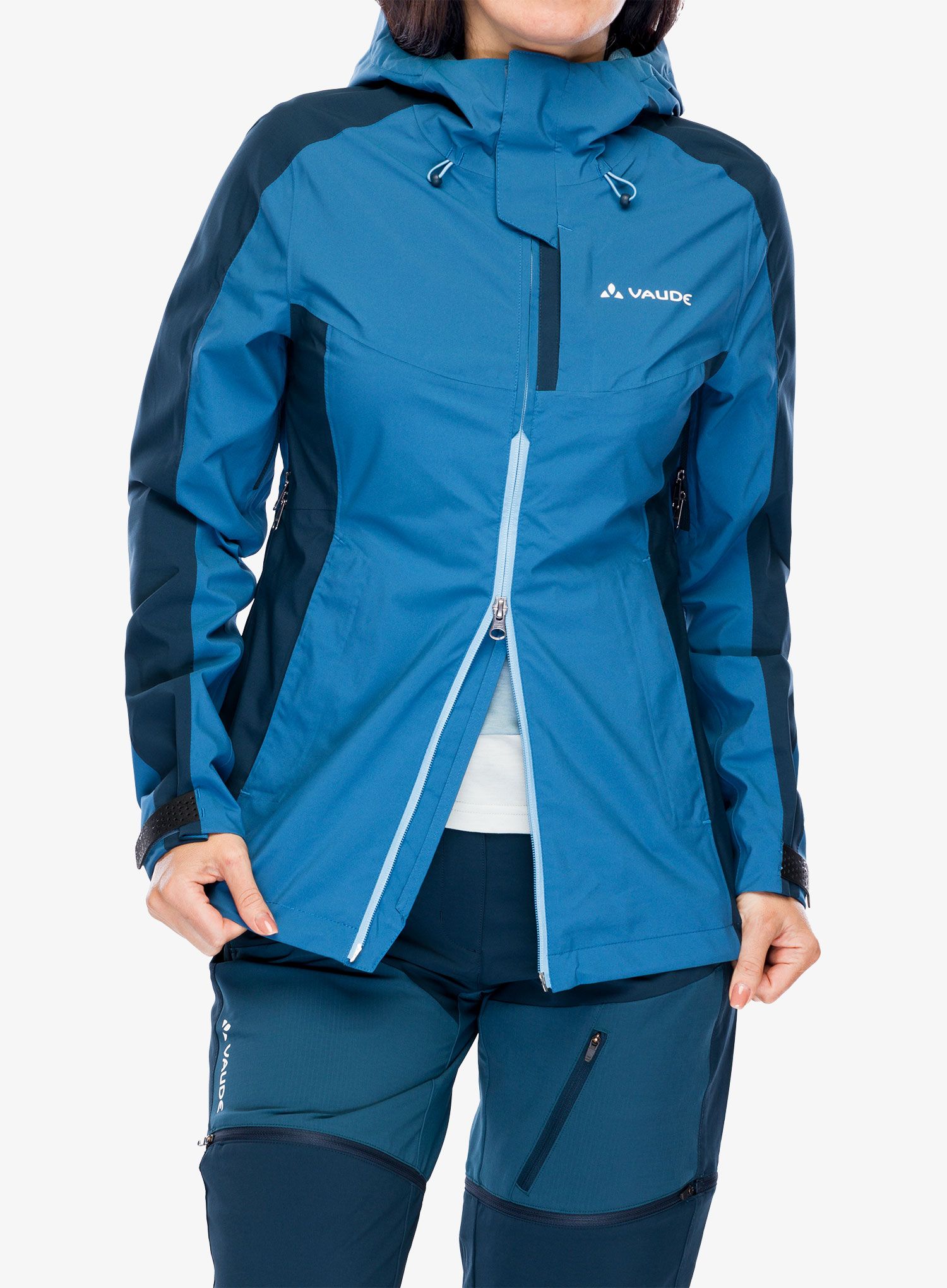 Ženska kišna jakna Vaude Elope Jacket II - ultramarine