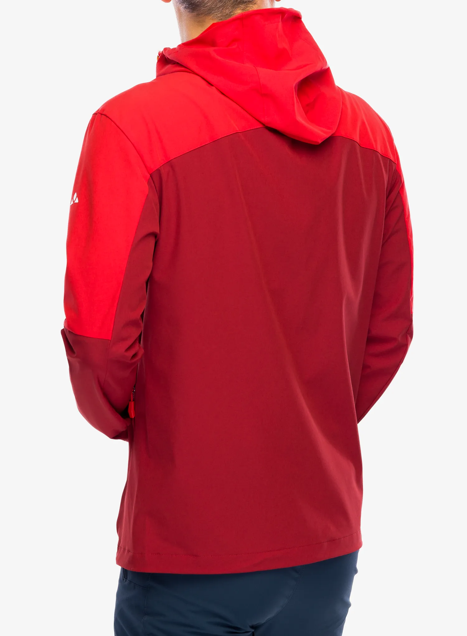 Softshell jakna Vaude Elope Wind Jacket - carmine