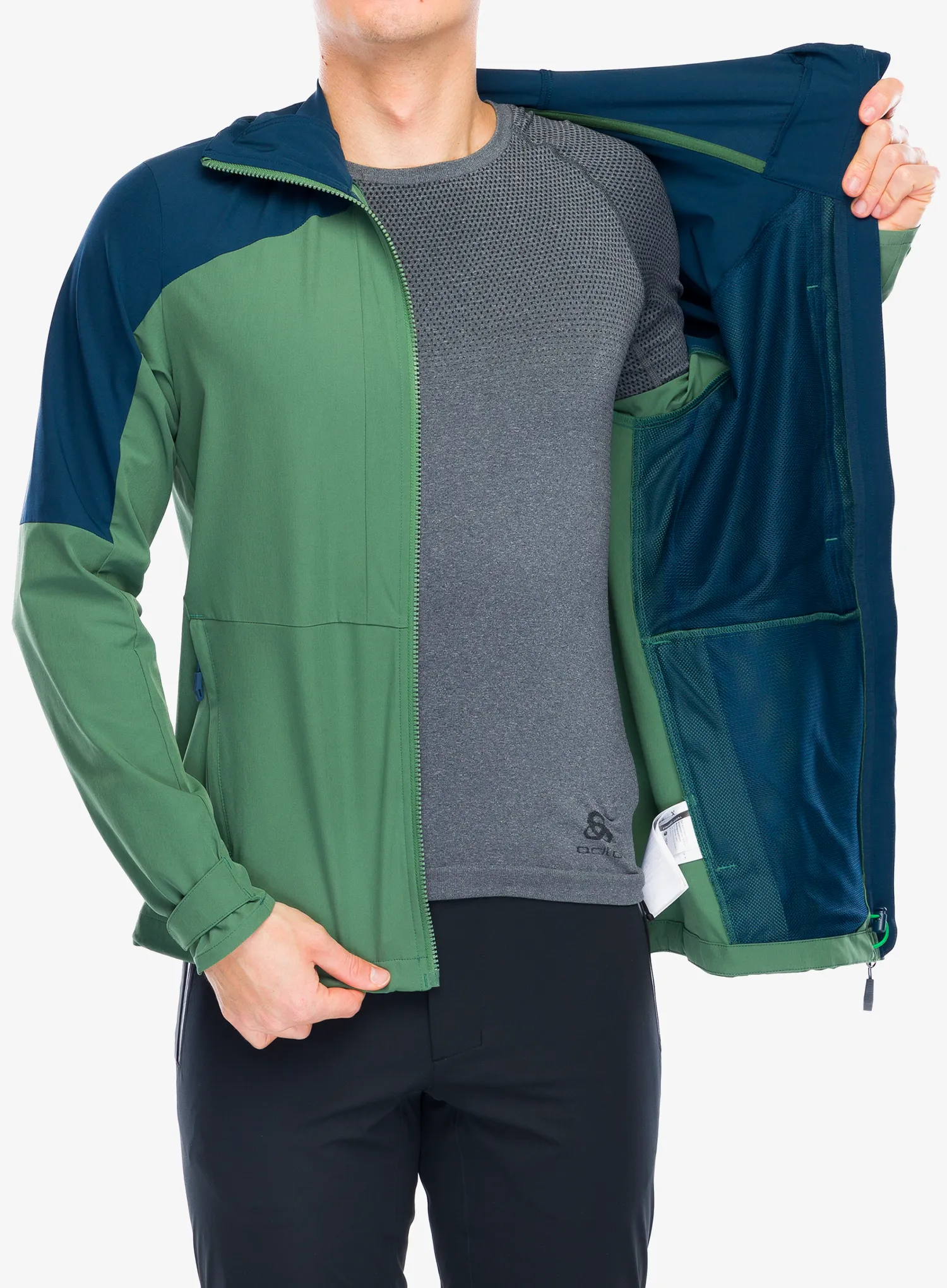 Softshell jakna Vaude Elope Wind Jacket - woodland
