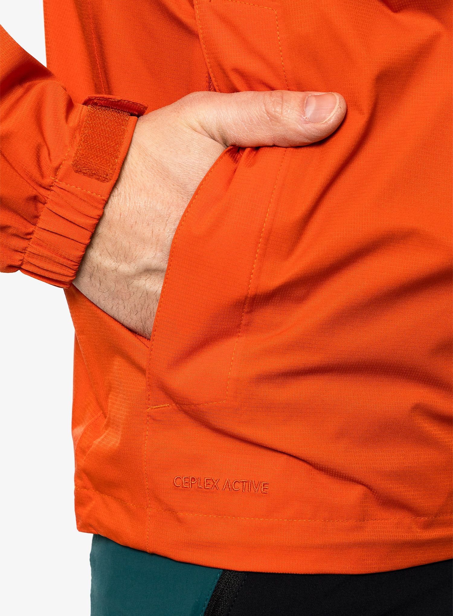 Kišna jakna Vaude Escape Light Jacket - burnt red
