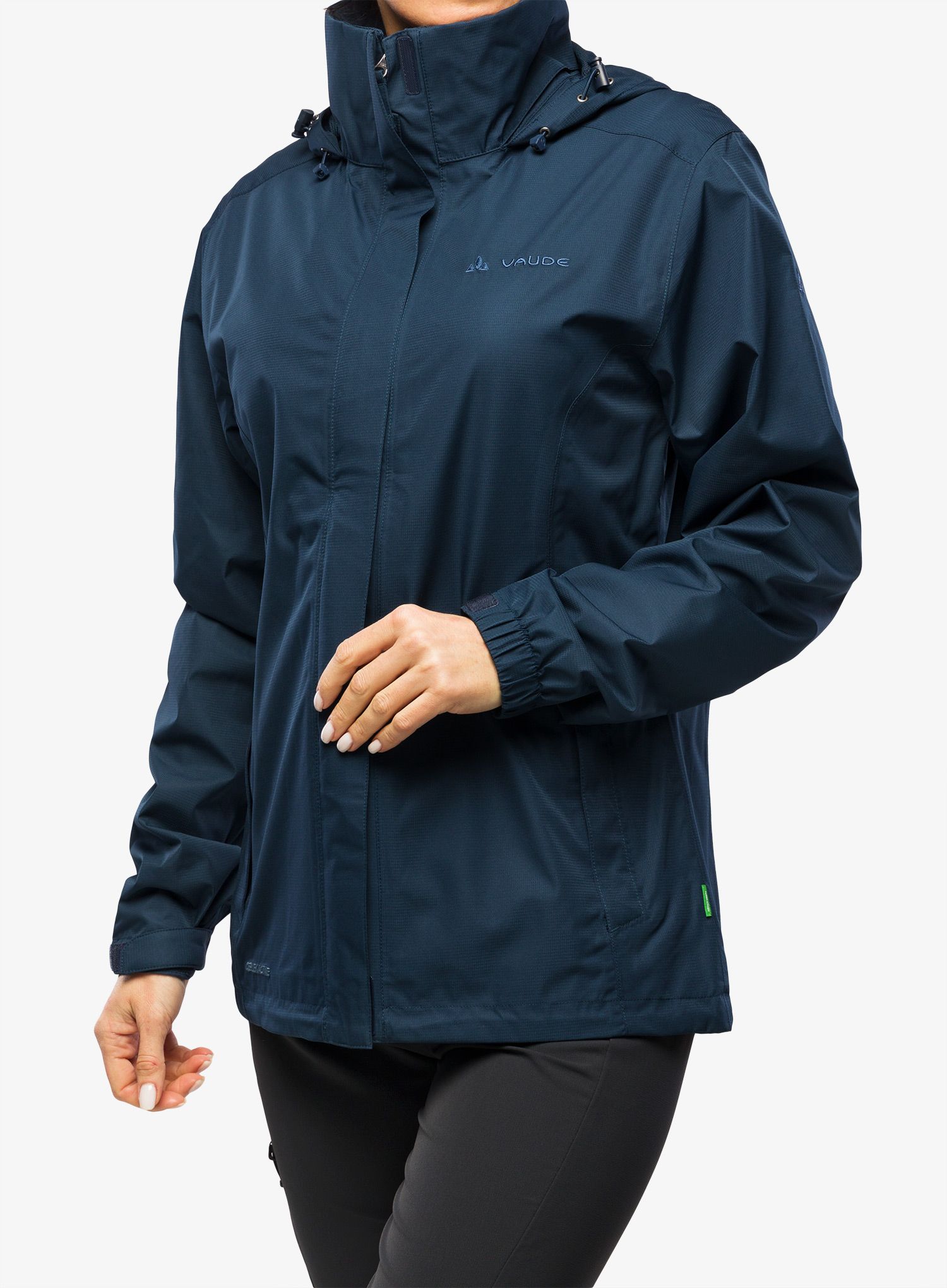 Ženska kišna jakna Vaude Escape Light Jacket - dark sea