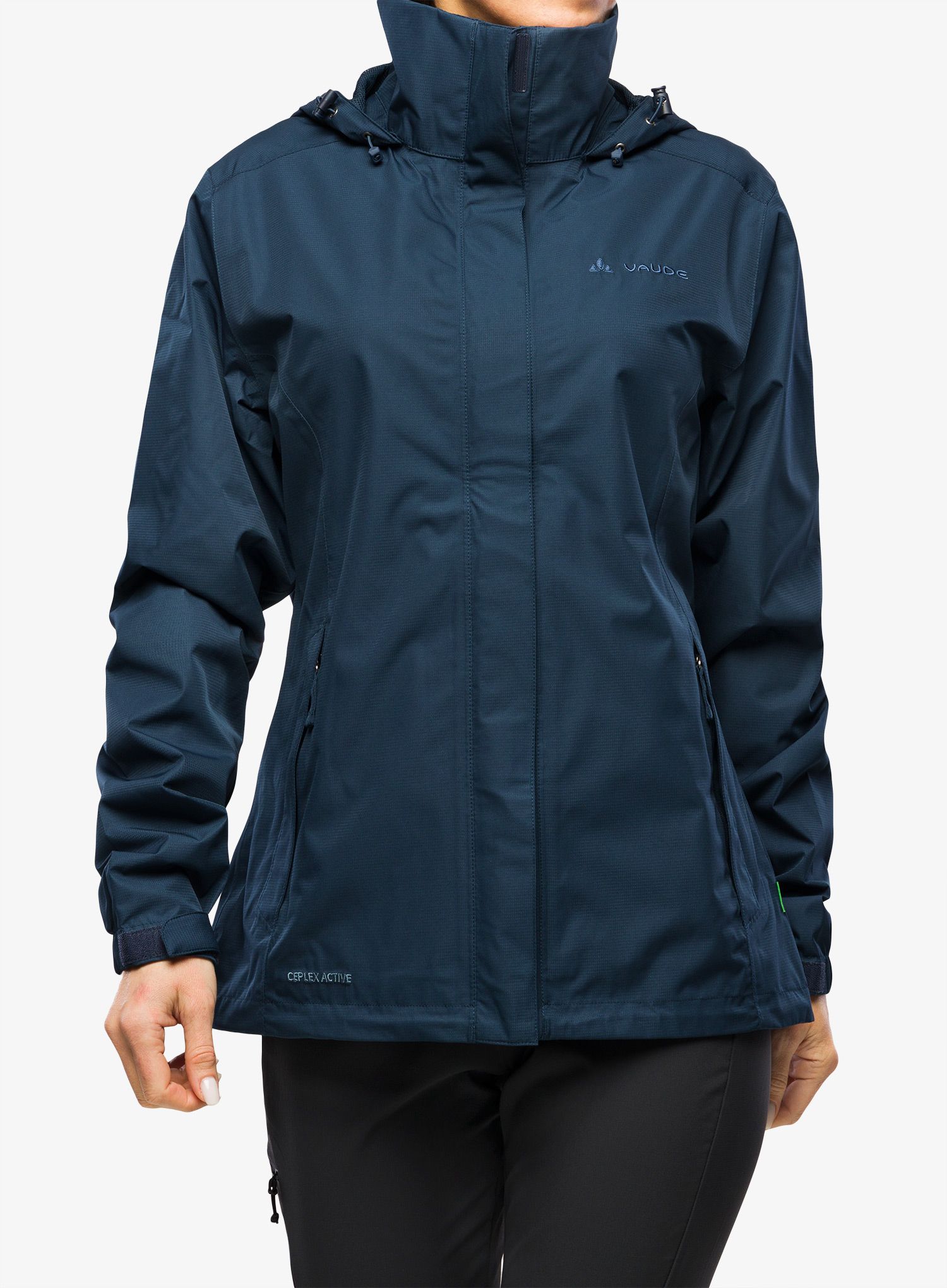Ženska kišna jakna Vaude Escape Light Jacket - dark sea