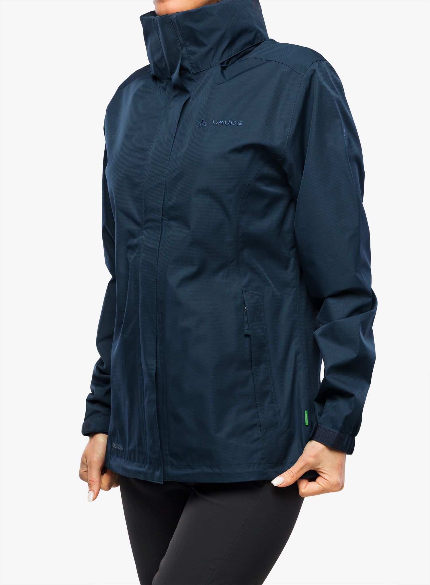 Ženska kišna jakna Vaude Escape Light Jacket - dark sea