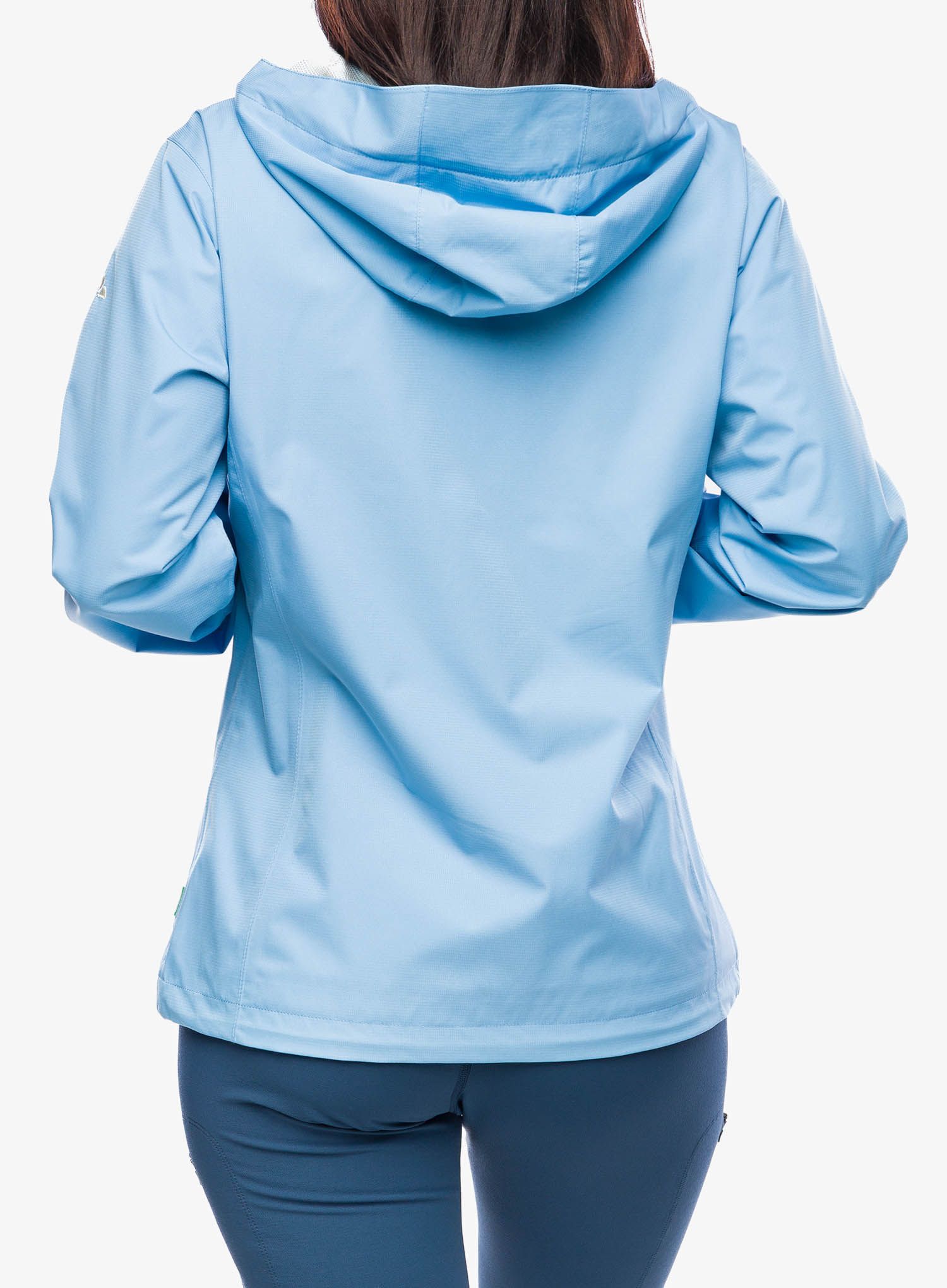 Ženska kišna jakna Vaude Escape Light Jacket - pastel blue
