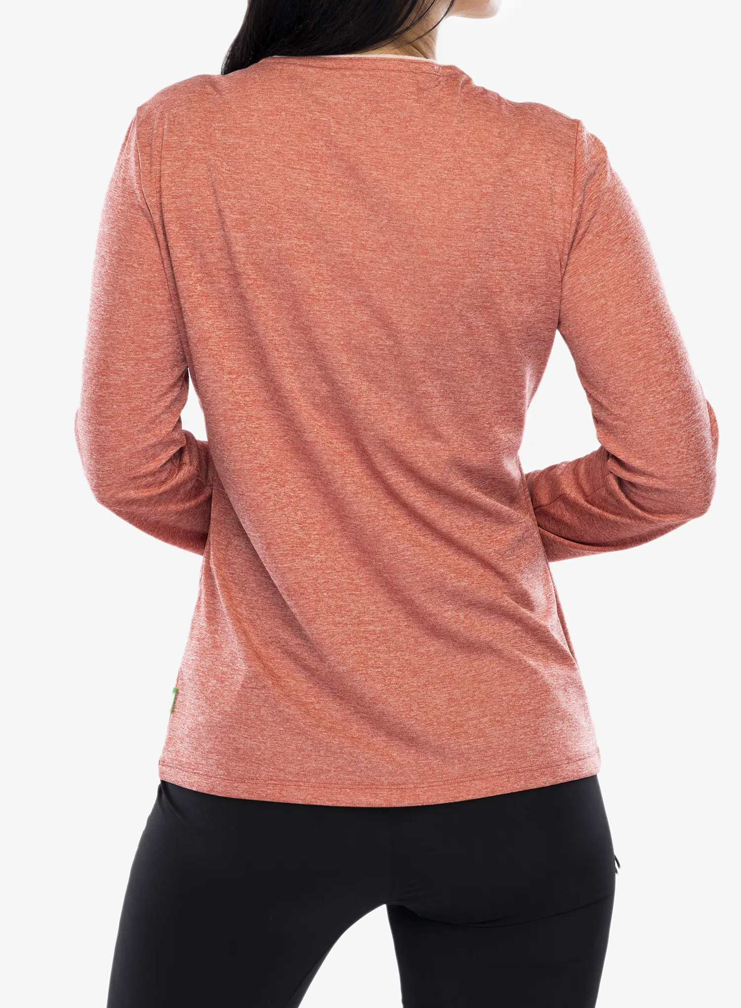 Ženska termoaktivna dukserica Vaude Essential LS T-Shirt - brick