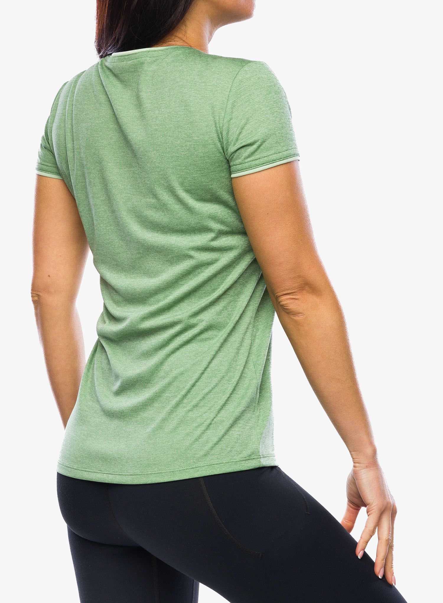 Ženska brzosušeća majica Vaude Essential T-Shirt - willow green