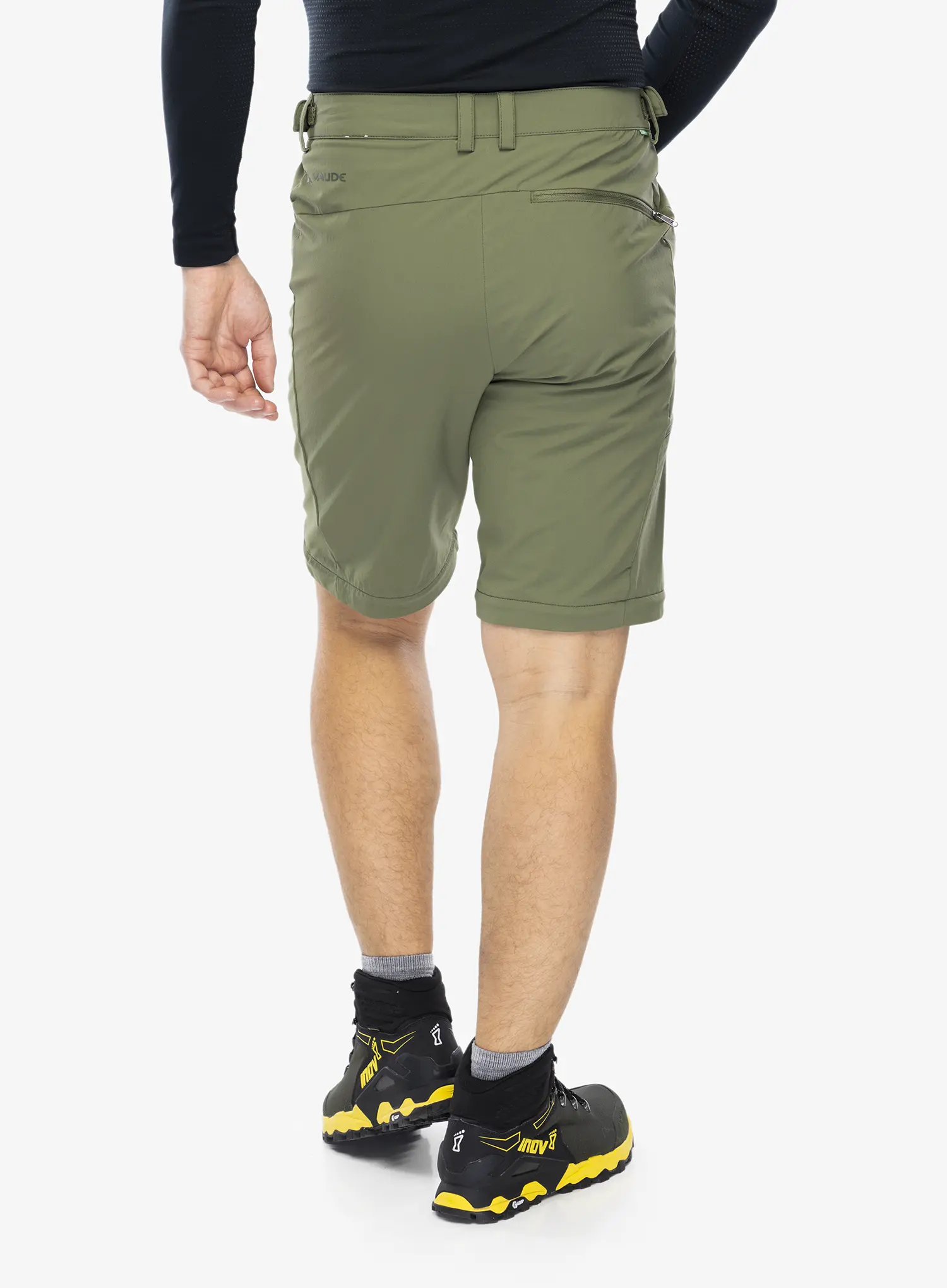 Hlače s odvojivim nogavicama Vaude Farley Stretch T-Zip Pants III - cedar wood