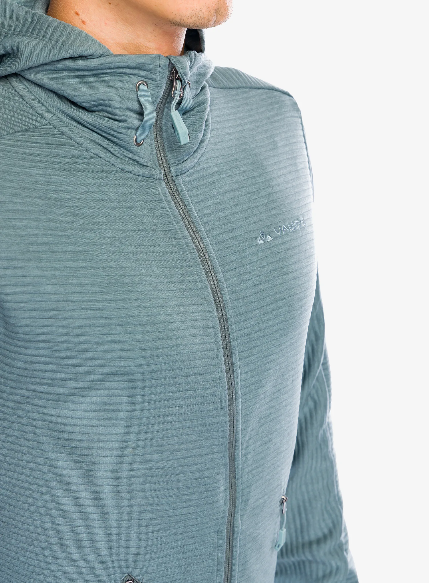 Dukserica od flisa Vaude Hemsby Jacket II - heron