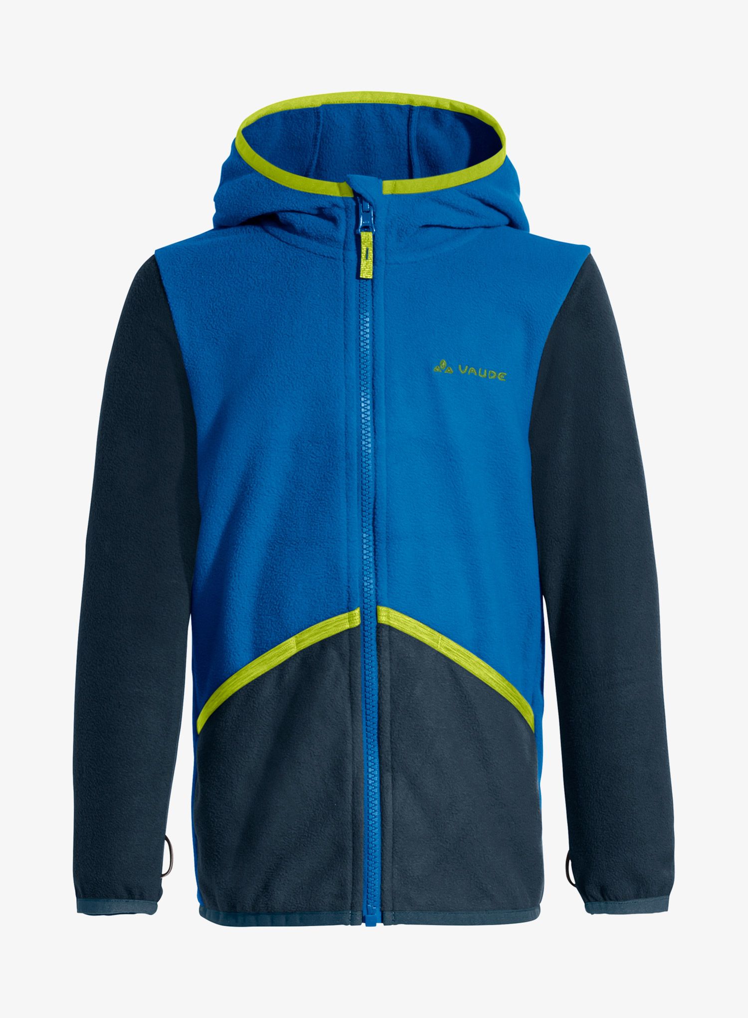 Dukserica za djecu Vaude Kids Pulex Hooded Jacket - radiate blue/eclipse