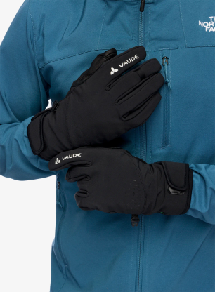 Rukavice Vaude Lagalp Softshell Gloves II - black