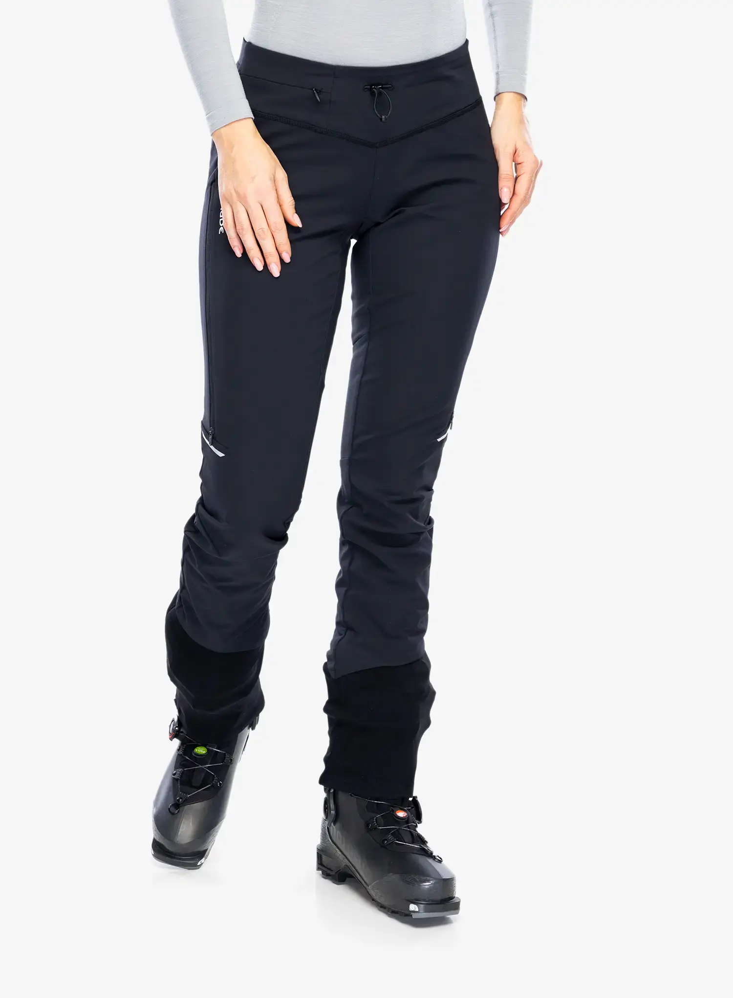Ženske softshell hlače Vaude Larice Light Pants III - black