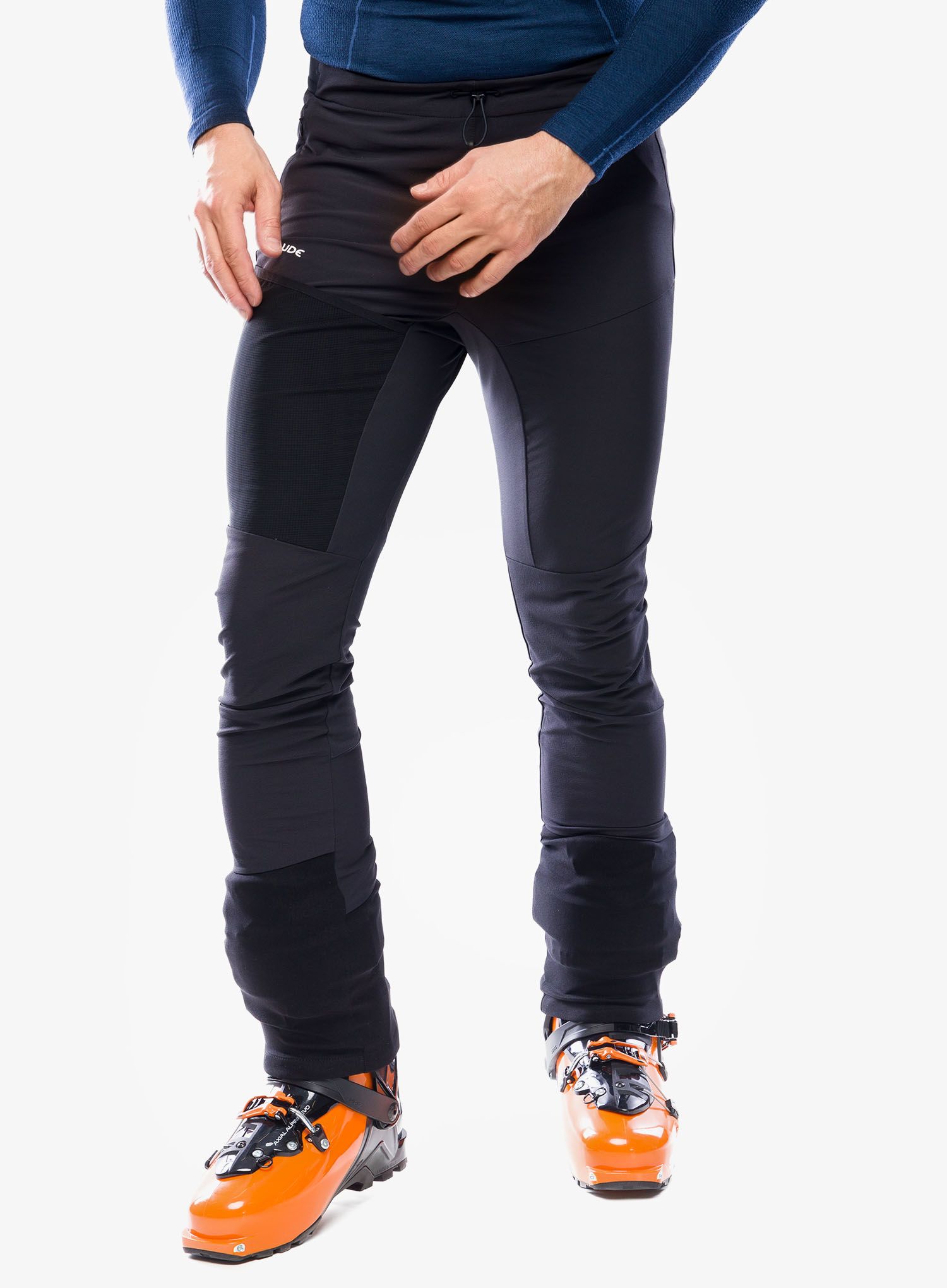 Softshell hlače Vaude Larice Light Pants III - black uni