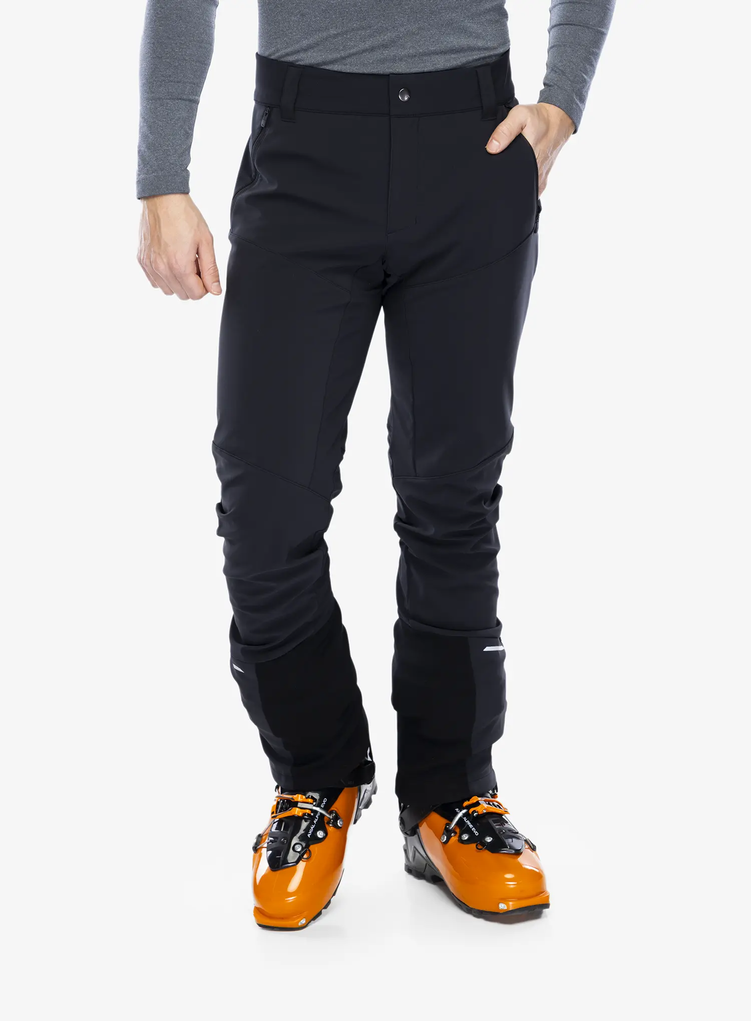 Softshell hlače Vaude Larice Pants IV - black uni
