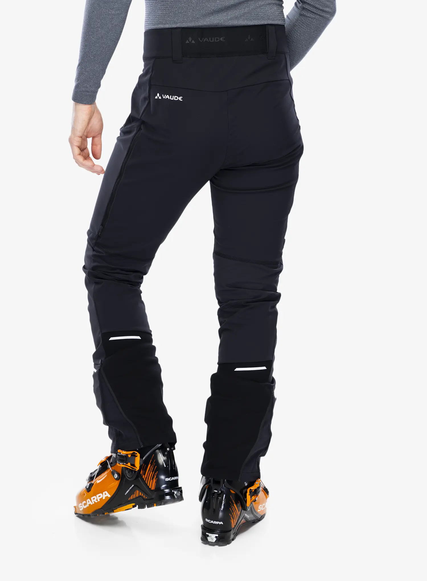 Softshell hlače Vaude Larice Pants IV - black uni