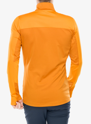 Dukserica od flisa Vaude Livigno Halfzip II - kumquat