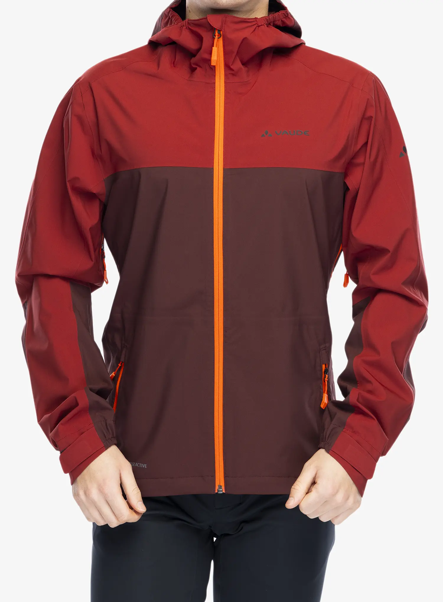 Kišna jakna Vaude Moab Rain Jacket - dark oak