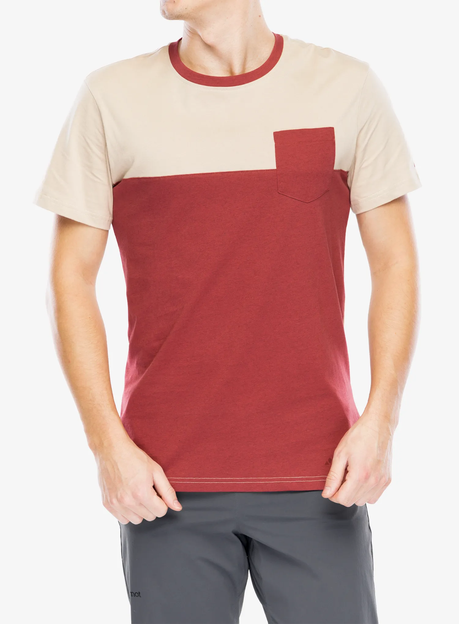Pamučna majica Vaude Nevis Shirt III - redeva