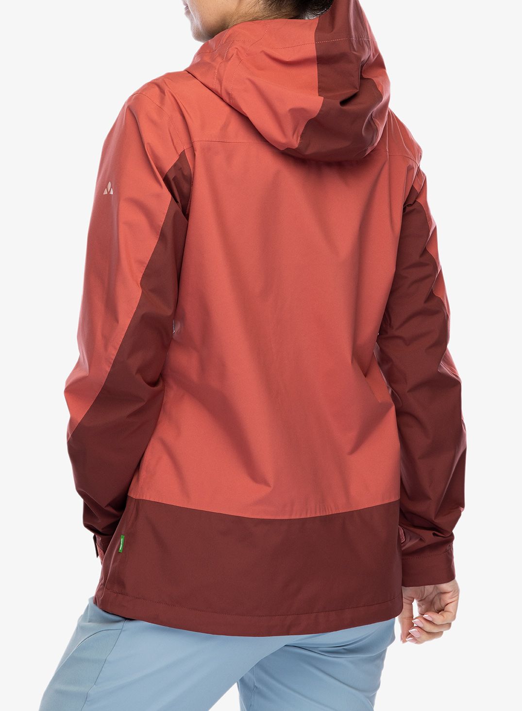 Ženska kišna jakna Vaude Neyland 2.5L Jacket - brick