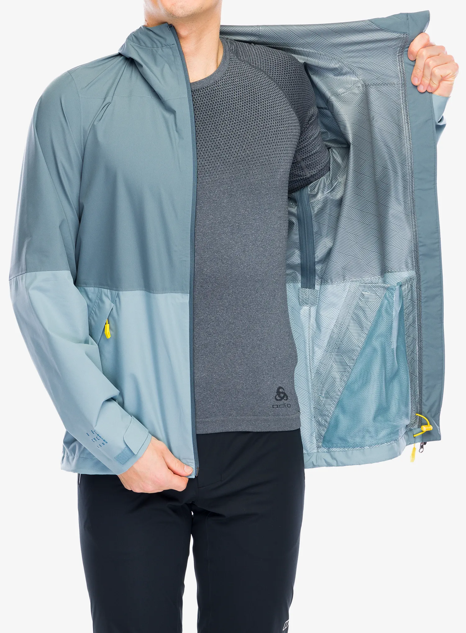 Kišna jakna Vaude Neyland 2.5L Jacket - heron