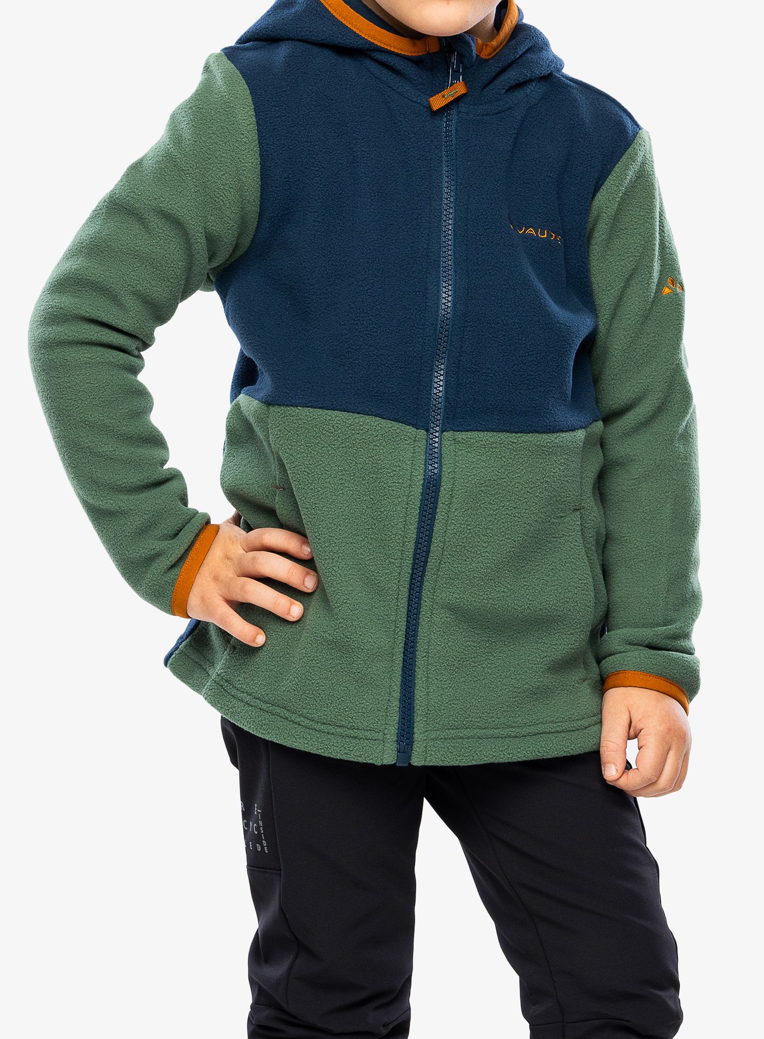 Dukserica za djecu Vaude Pulex Hooded Jacket II - woodland
