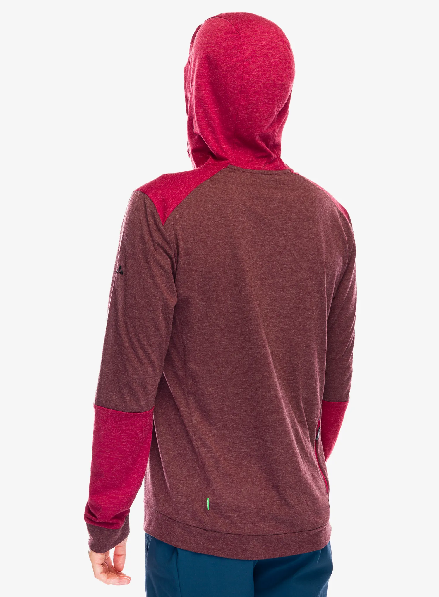 Majica s kapuljačom Vaude Qimsa Hoody - dark oak