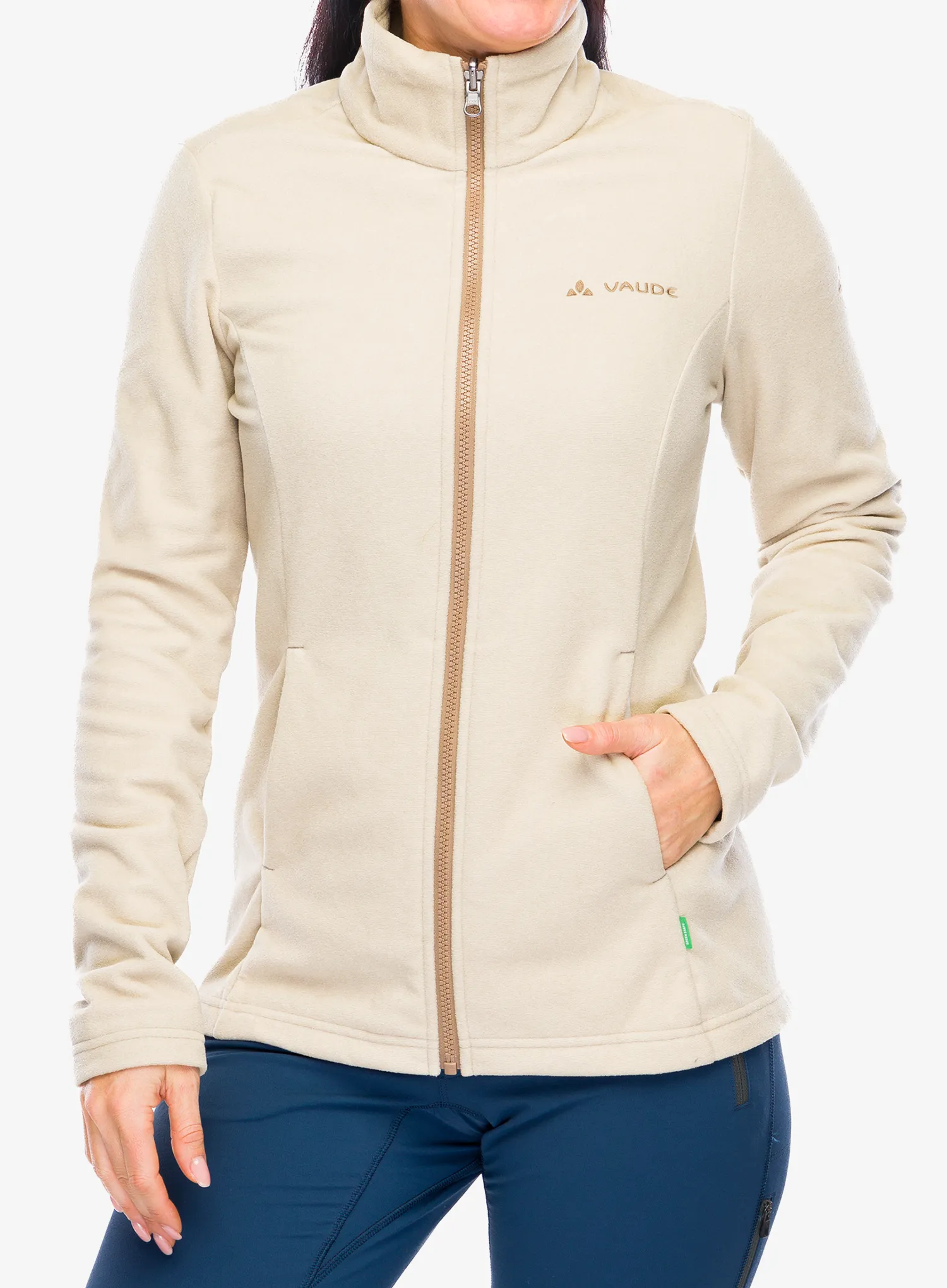 Ženska jakna Vaude Rosemoor 3in1 Jacket II - oat