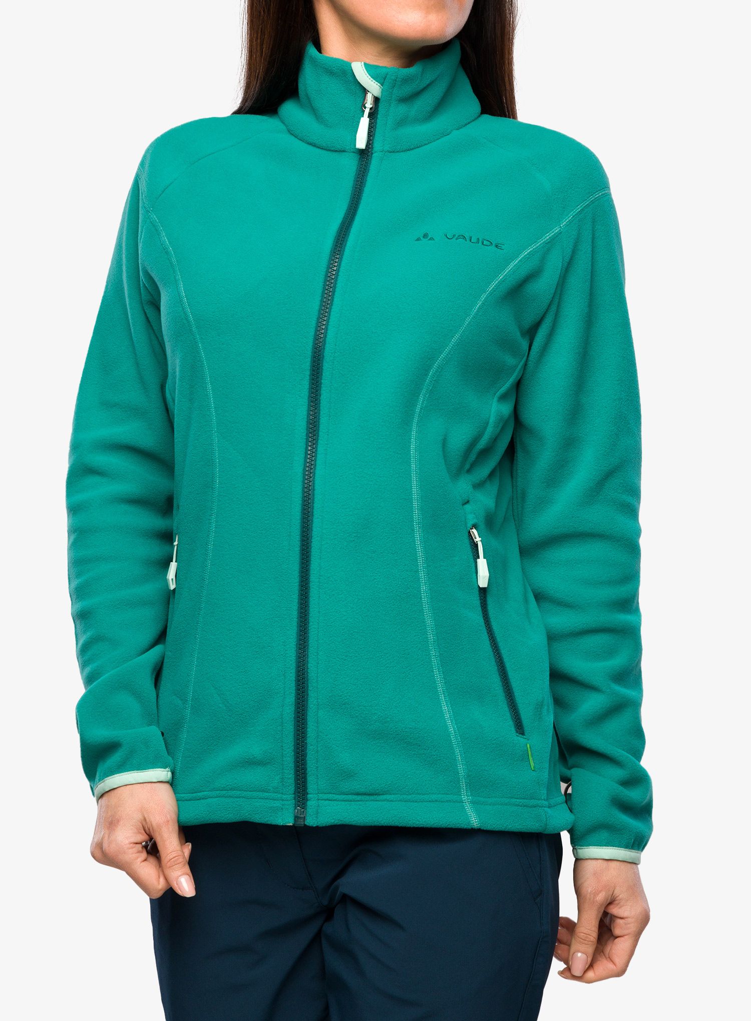 Ženska dukserica od flisa Vaude Rosemoor Fleece Jacket II - wave
