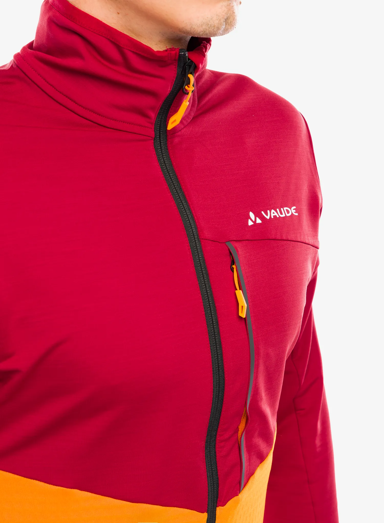 Dukserica od flisa Vaude Scopi Fleece Jacket - carmine