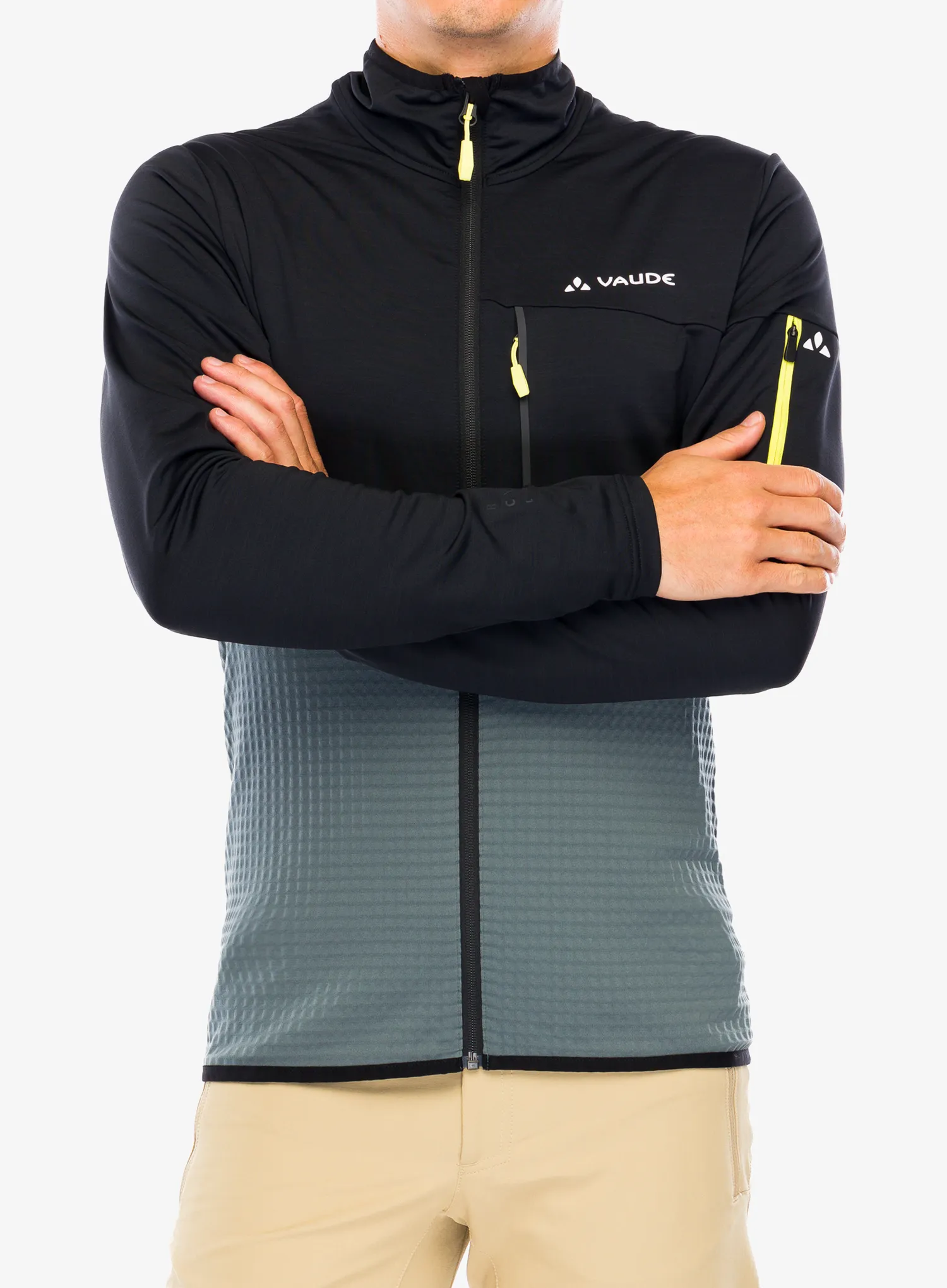 Dukserica od flisa Vaude Scopi Fleece Jacket - heron
