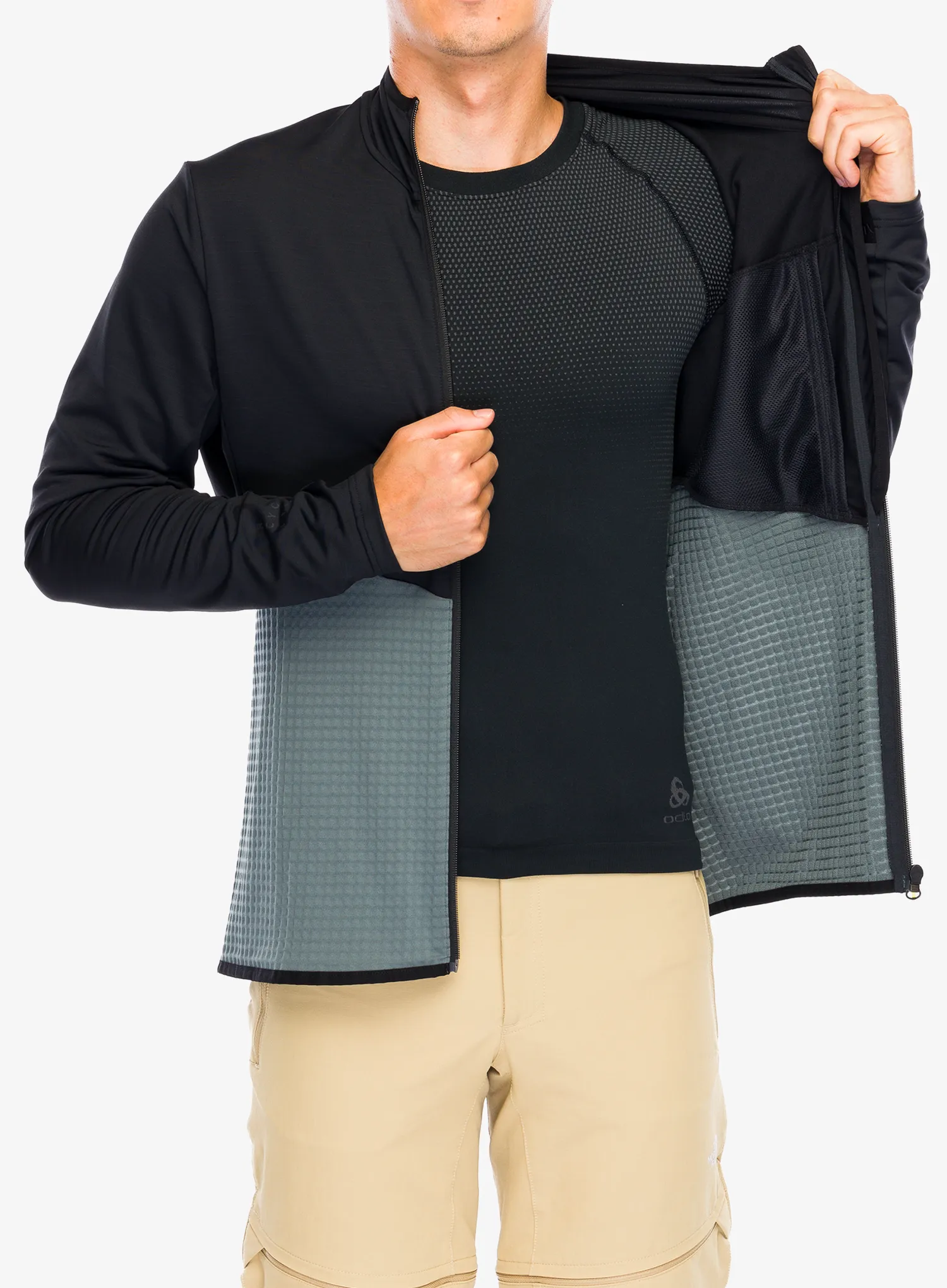 Dukserica od flisa Vaude Scopi Fleece Jacket - heron