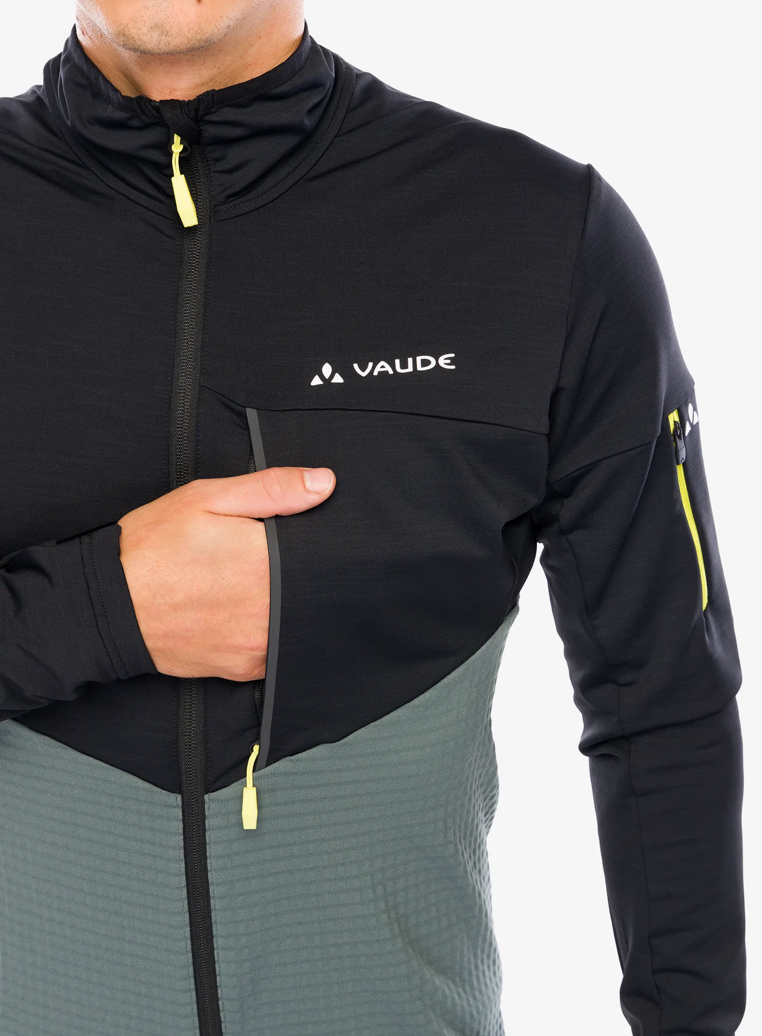 Dukserica od flisa Vaude Scopi Fleece Jacket - heron