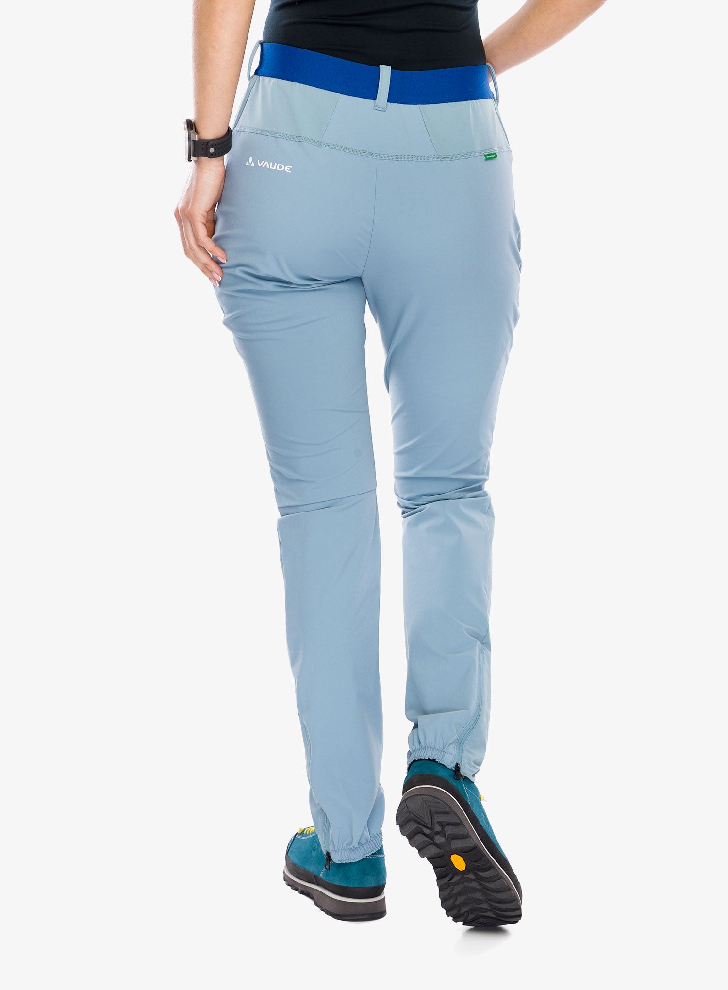 Ženske planinarske hlače Vaude Scopi Pants II - nordic blue