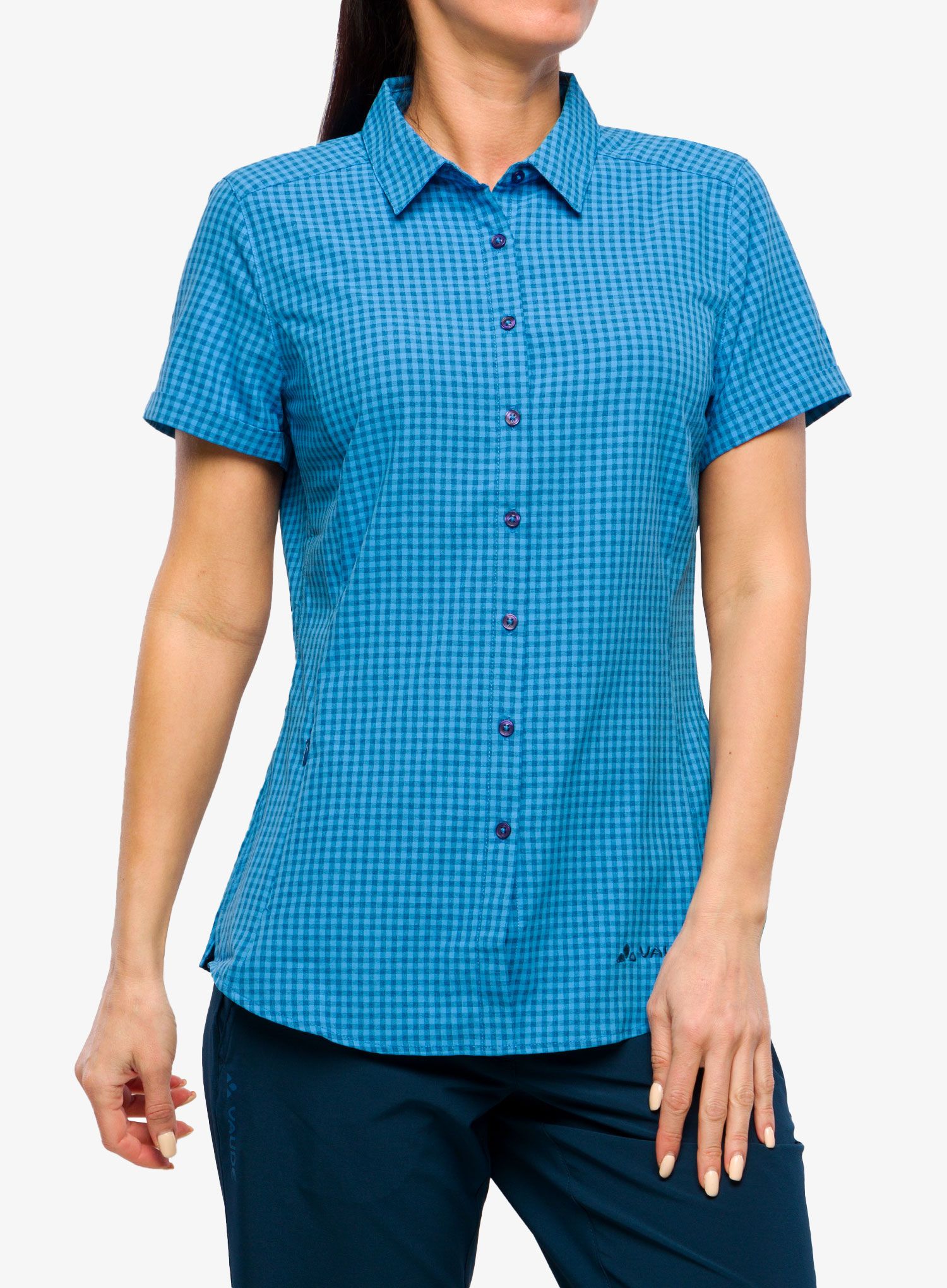Ženska planinarska košulja Vaude Seiland Shirt III - ultramarine