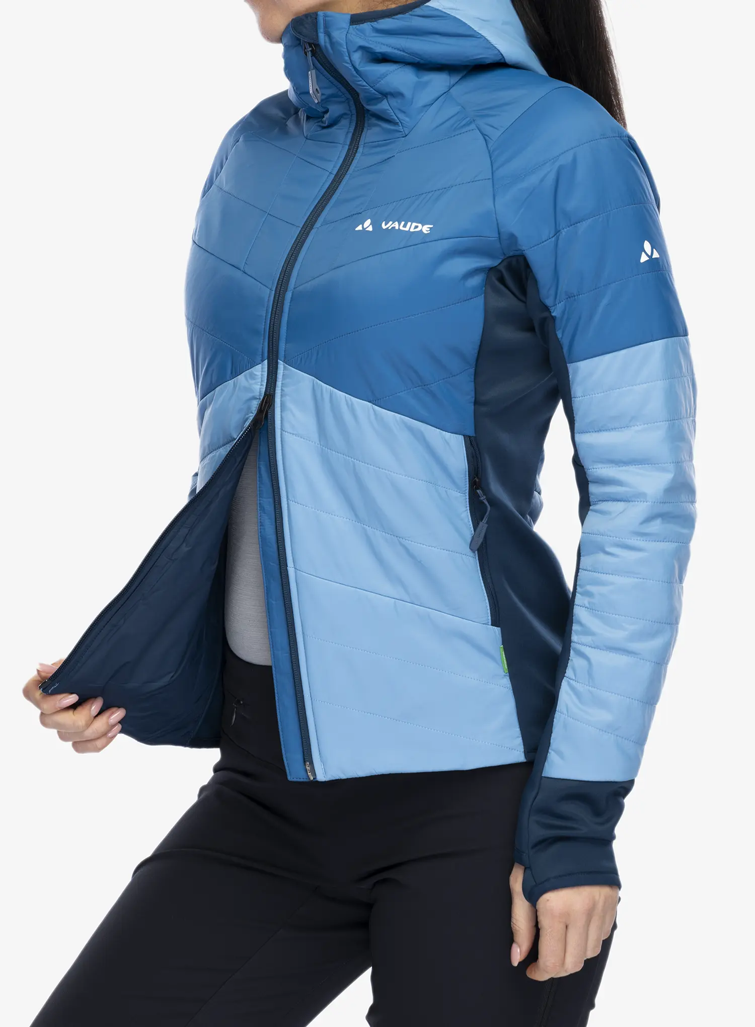 Jakna s postavom ženska Vaude Sesvenna Jacket IV - pastel blue
