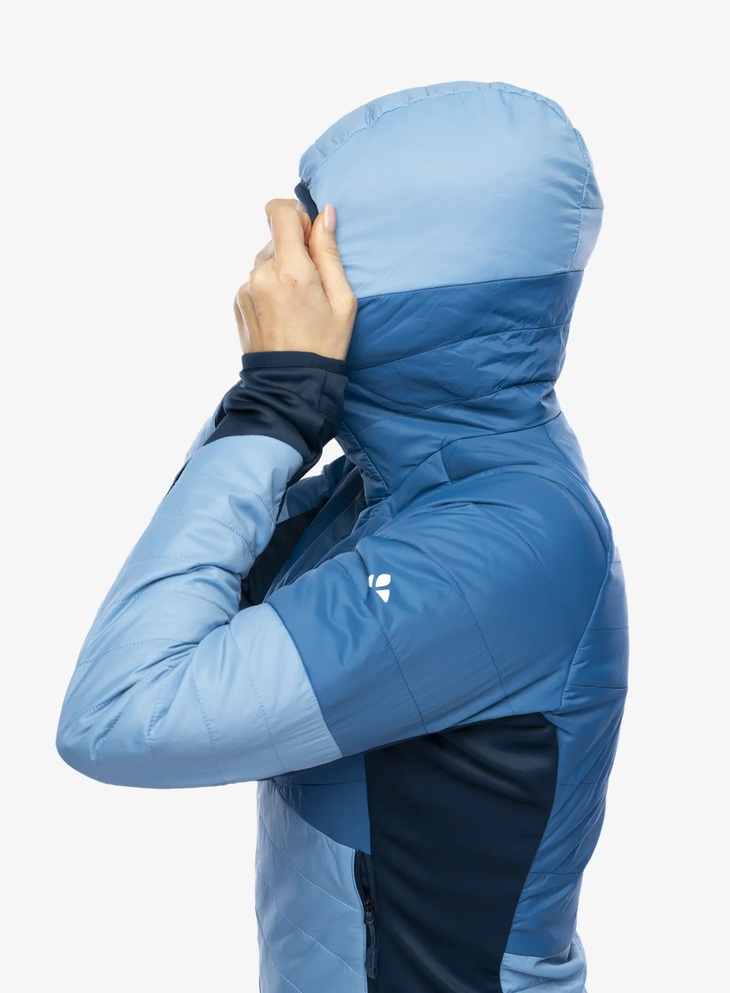 Jakna s postavom ženska Vaude Sesvenna Jacket IV - pastel blue