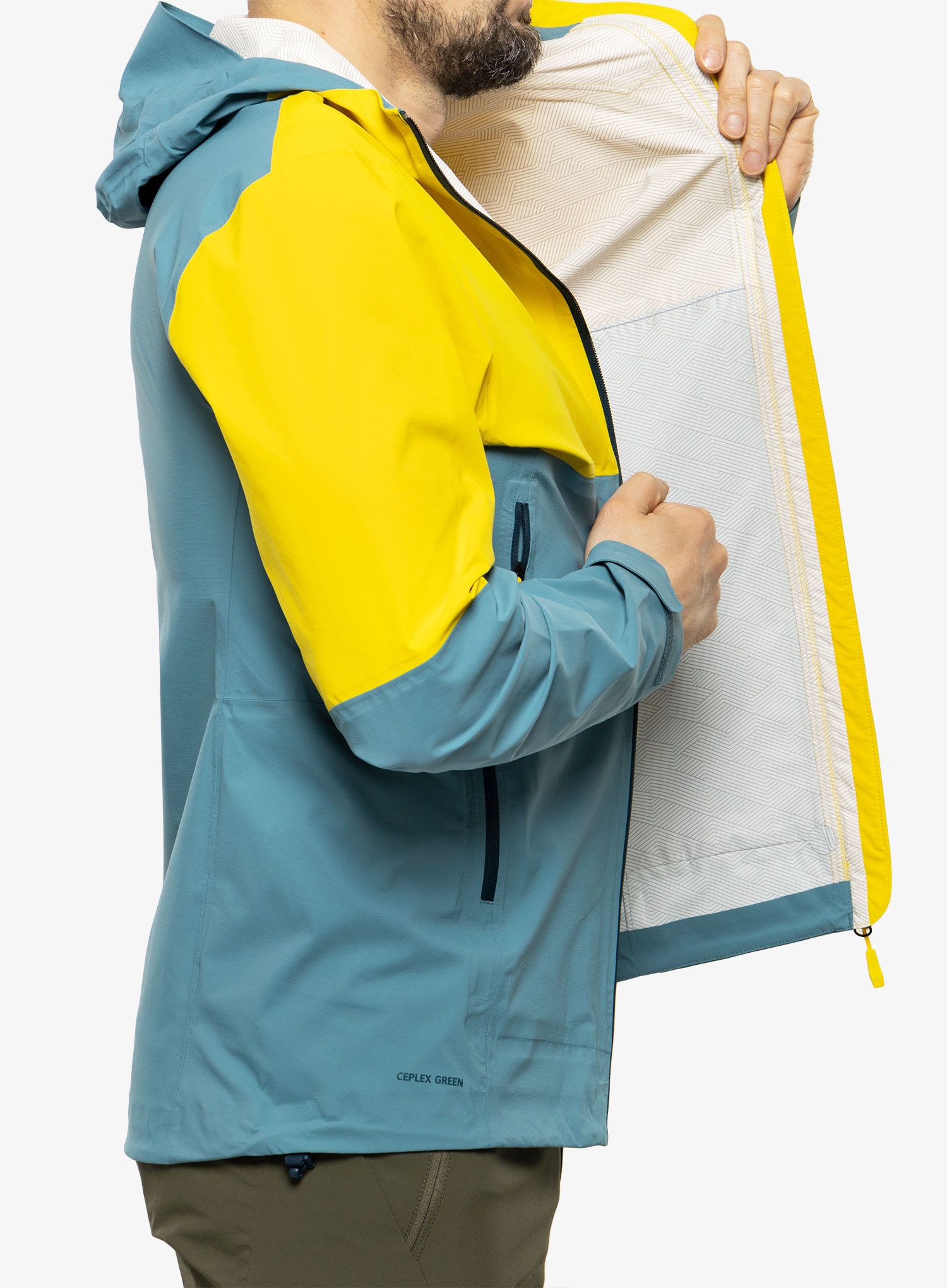 Kišna jakna Vaude Simony 2,5L Jacket IV - blue gray