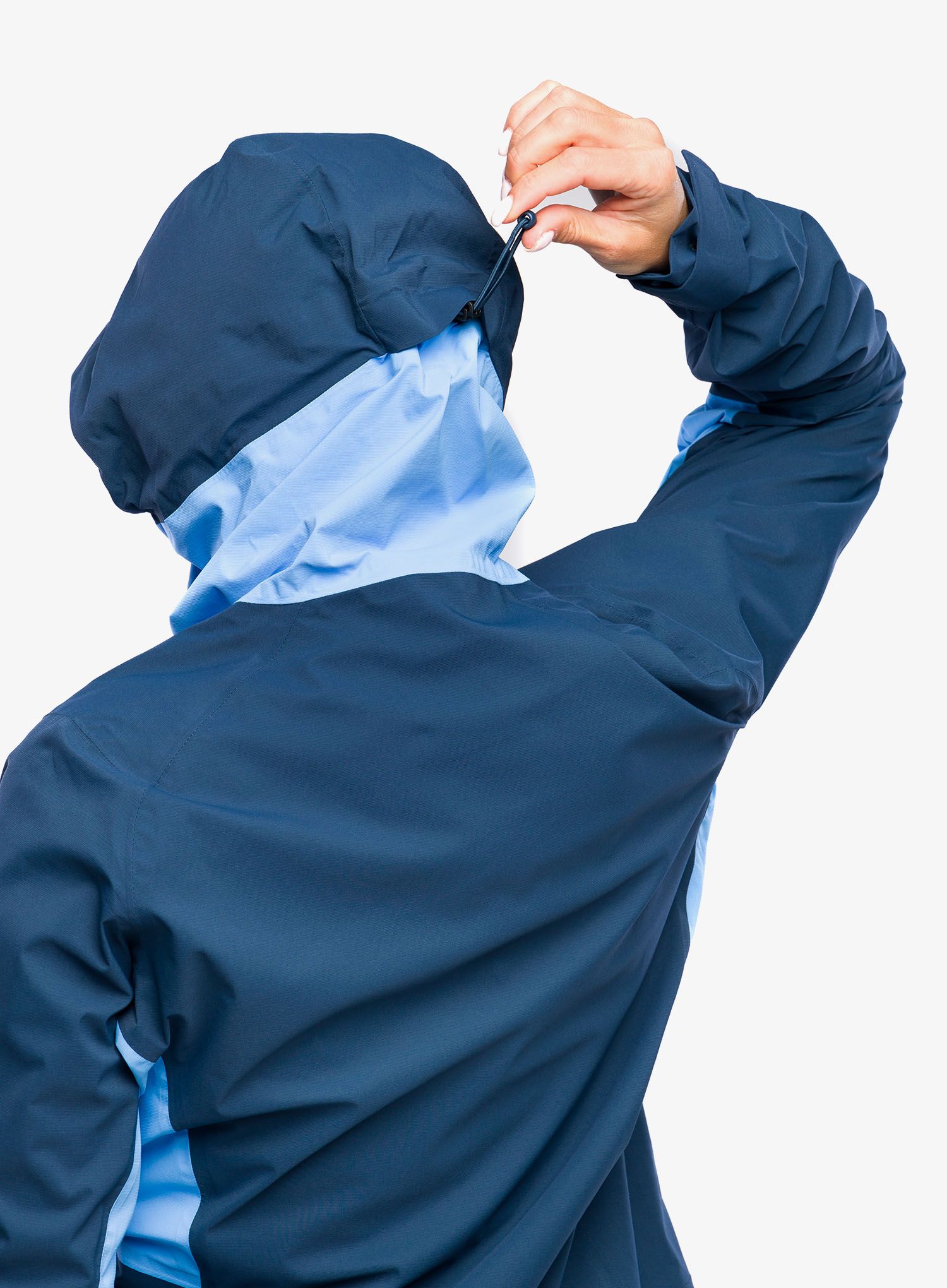 Ženska kišna jakna Vaude Simony 2,5L Jacket IV - blue jay