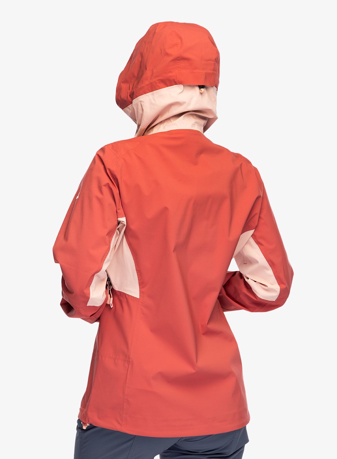 Ženska kišna jakna Vaude Simony 2,5L Jacket IV - brick