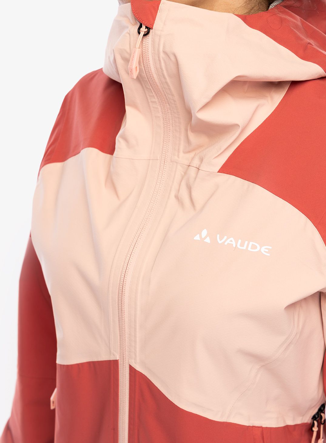 Ženska kišna jakna Vaude Simony 2,5L Jacket IV - brick