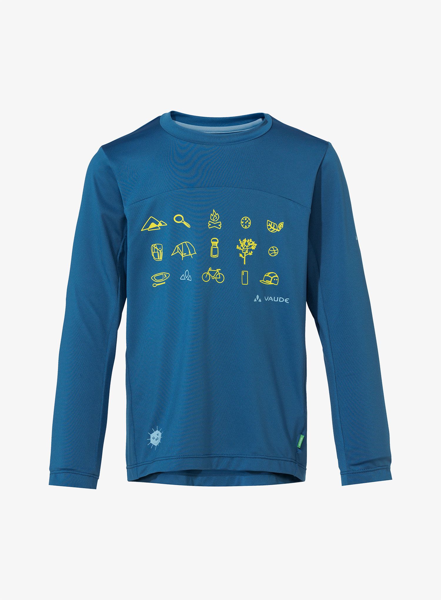 Dukserica za djecu Vaude Solaro LS T-Shirt II - ultramarine
