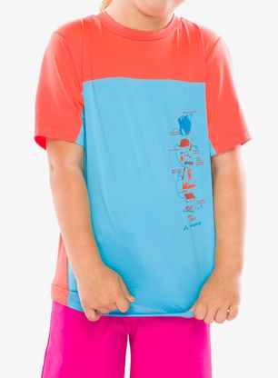 Dječja majica Vaude Solaro T-Shirt II - crystal blue