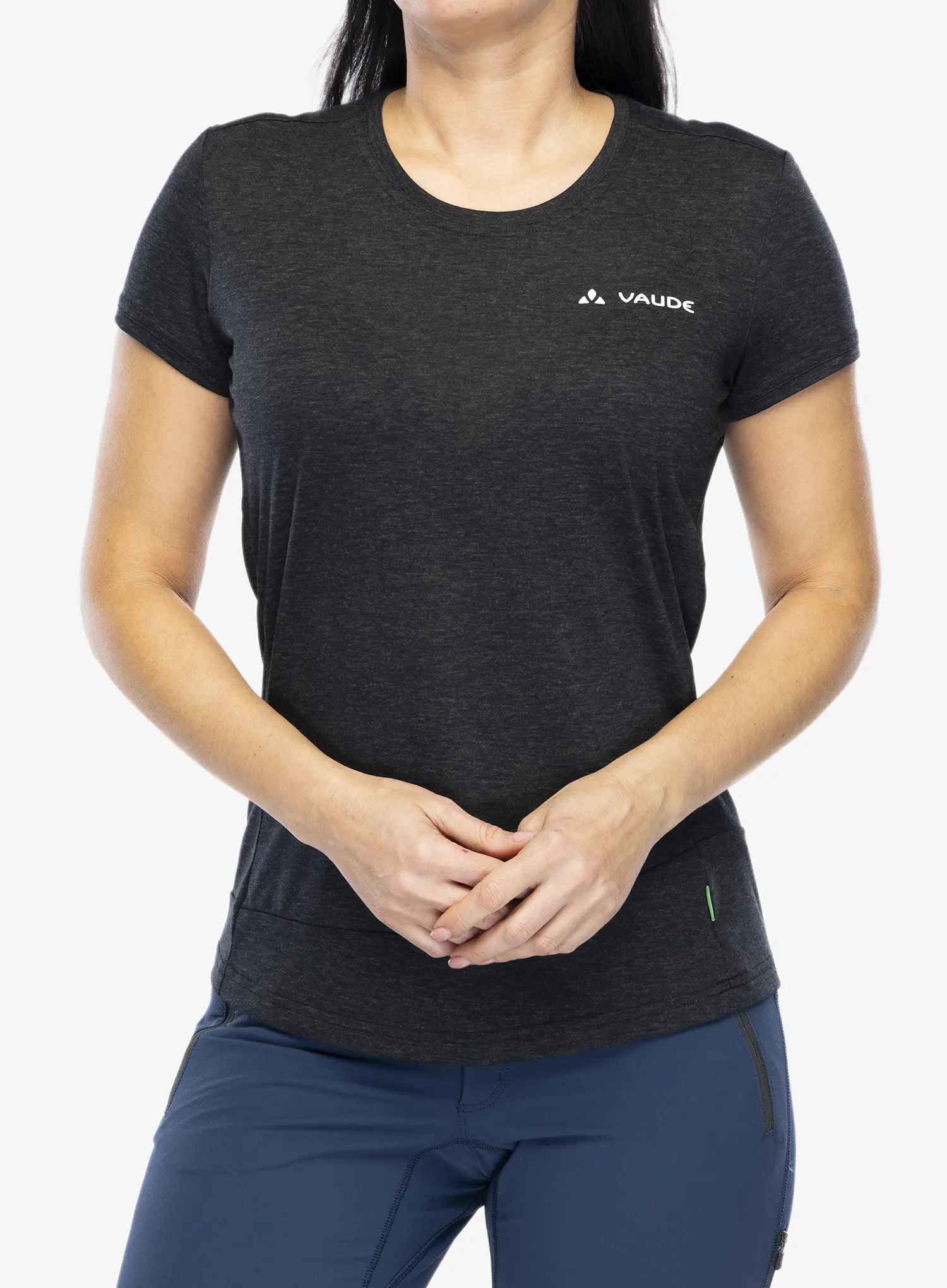 Ženska brzosušeća majica Vaude Sveit Shirt - black/black
