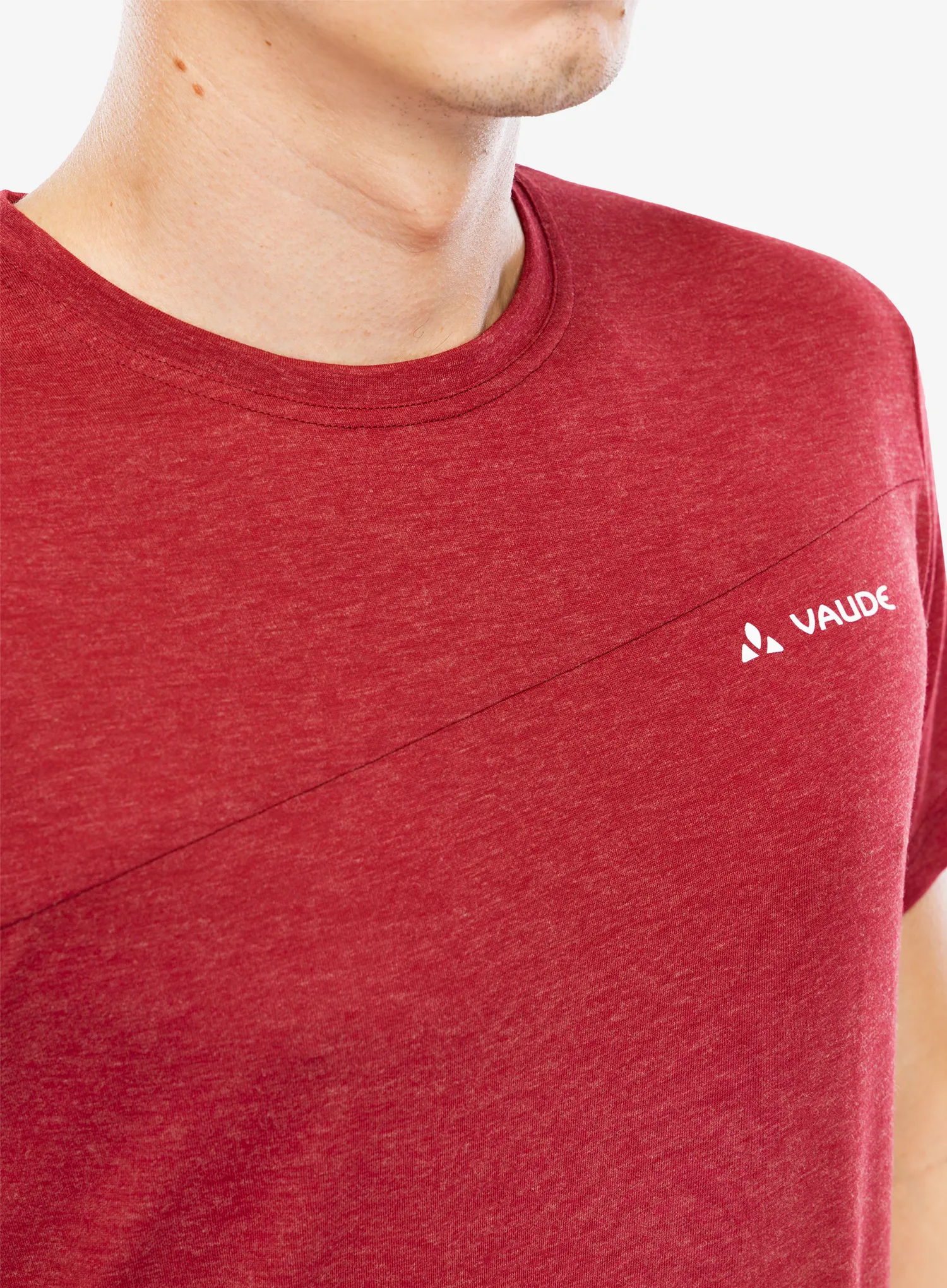 Brzosušeća majica Vaude Sveit Shirt - carmine