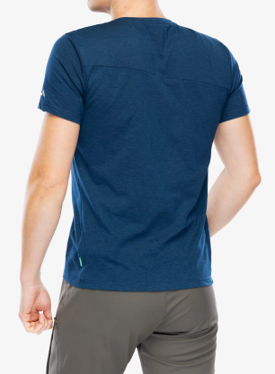 Brzosušeća majica Vaude Sveit Shirt - dark sea/dark sea