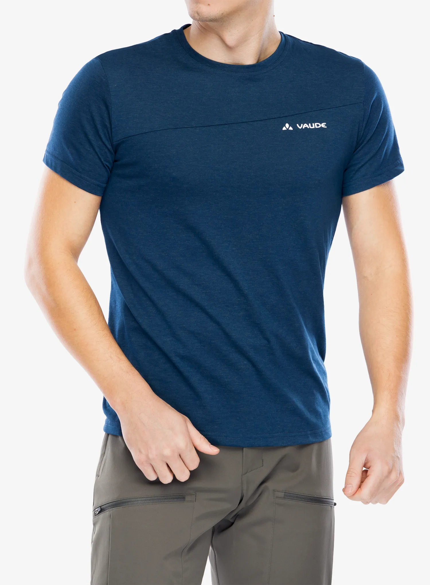 Brzosušeća majica Vaude Sveit Shirt - dark sea/dark sea