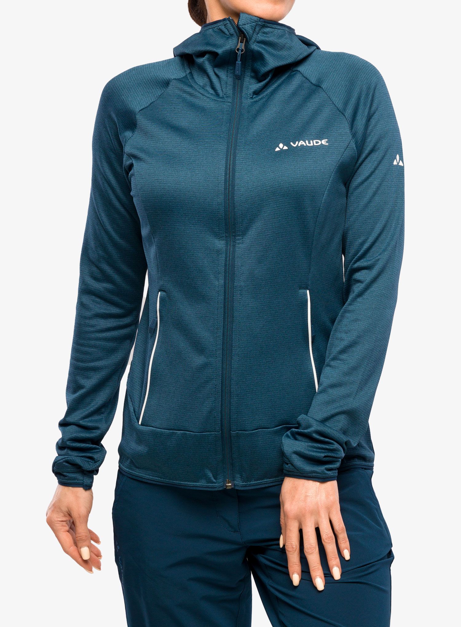 Ženska dukserica od flisa Vaude Tekoa Fleece Jacket II - dark sea