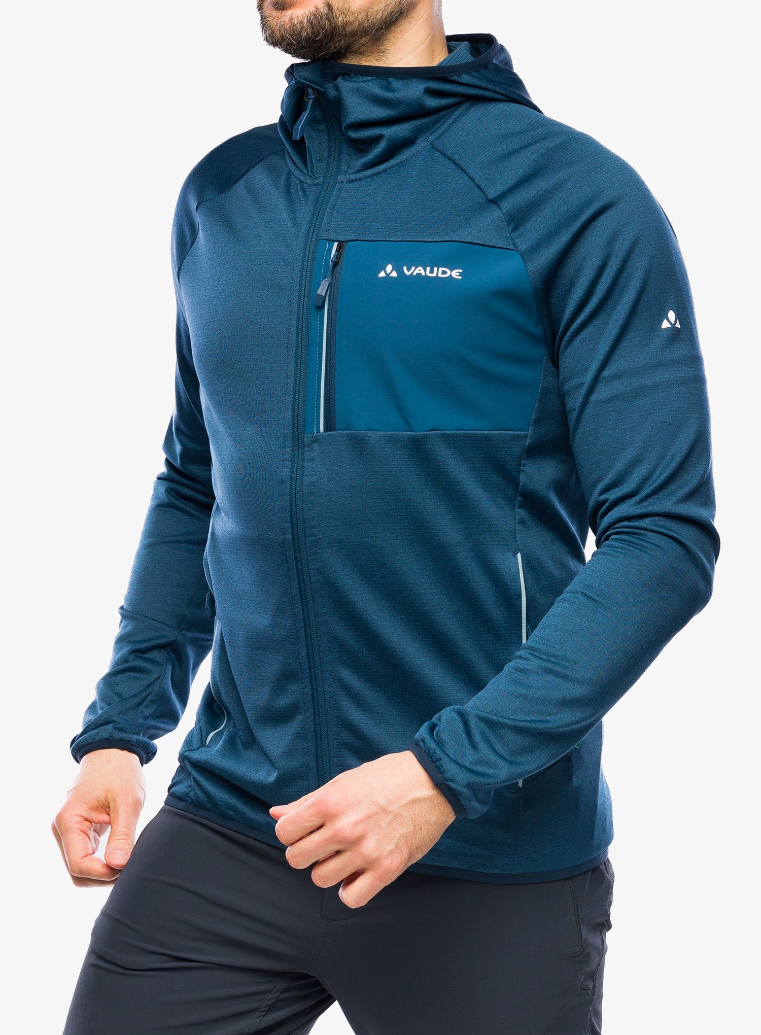 Dukserica od flisa Vaude Tekoa Fleece Jacket II - dark sea uni