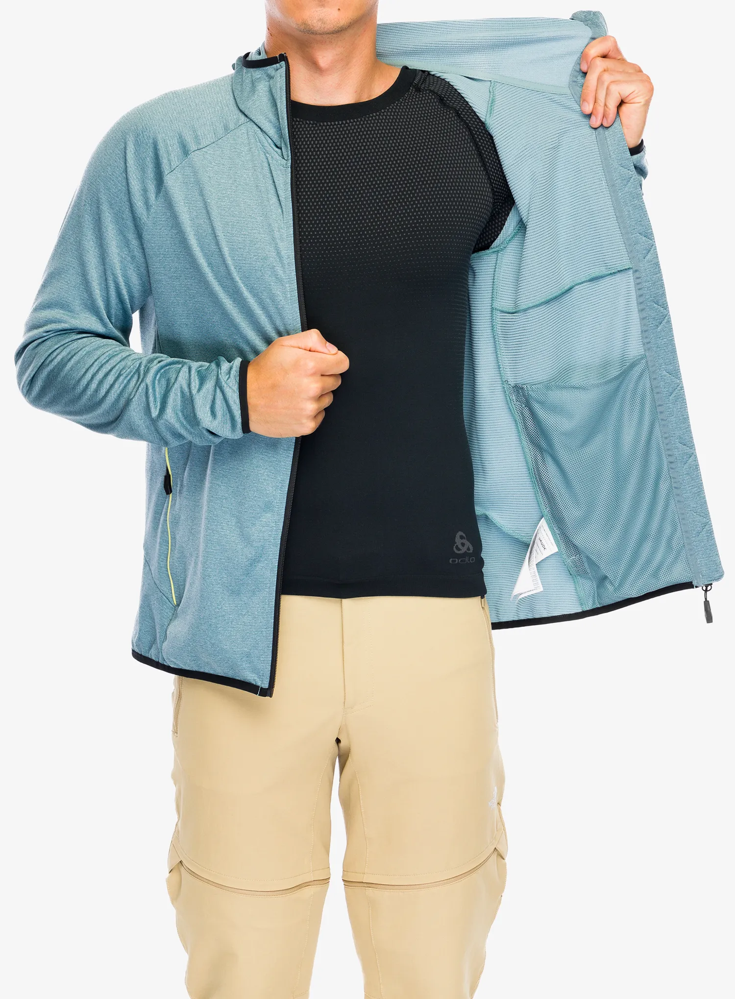 Dukserica od flisa Vaude Tekoa Fleece Jacket II - nordic blue