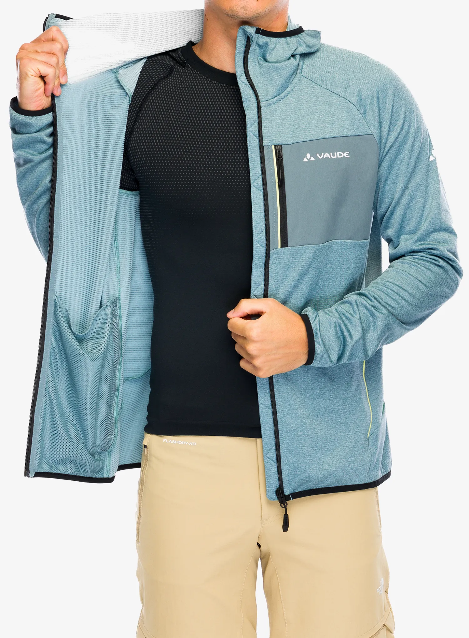 Dukserica od flisa Vaude Tekoa Fleece Jacket II - nordic blue