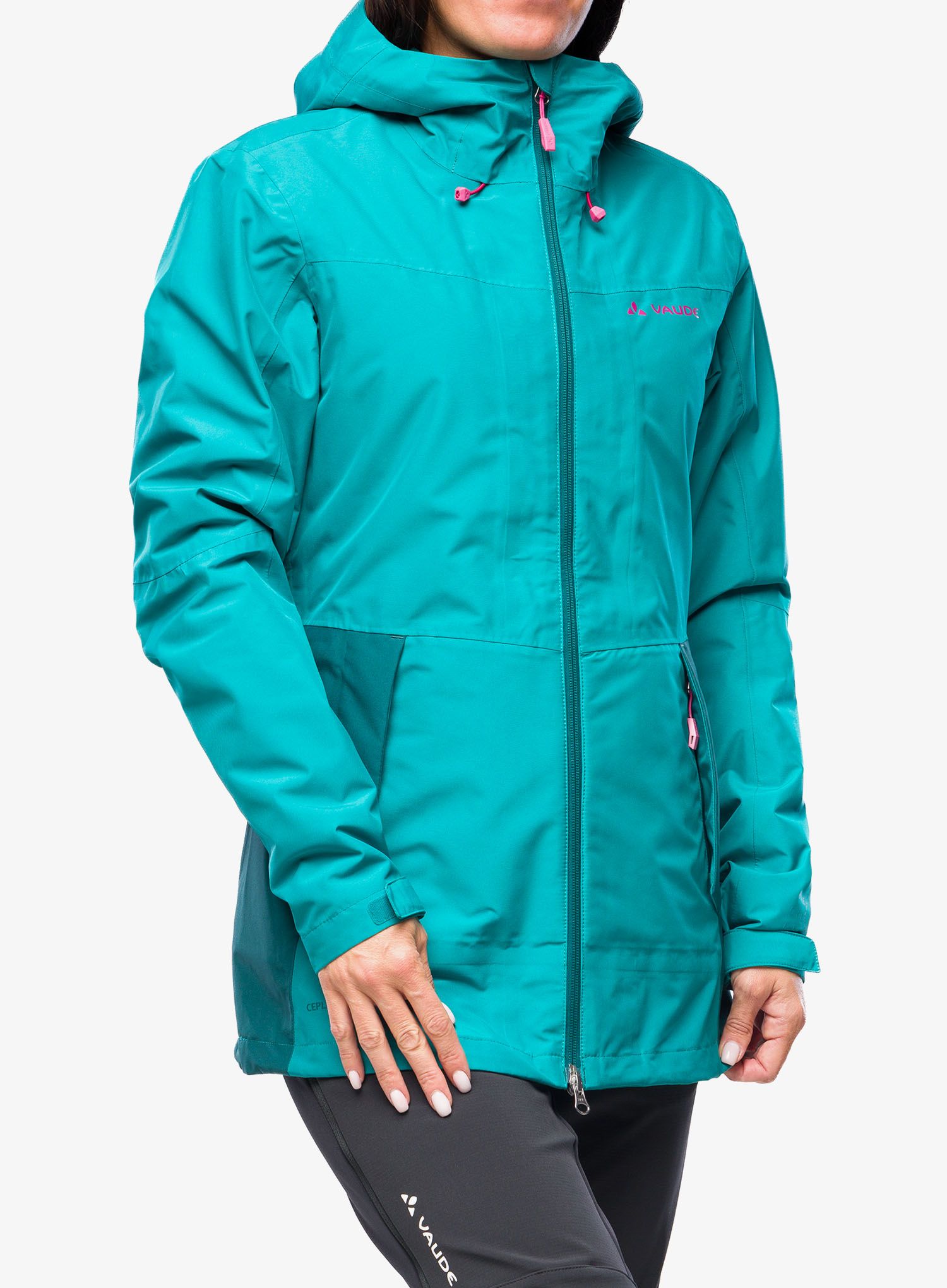 Ženska jakna 3u1 Vaude Valsorda 3in1 Jacket - wave